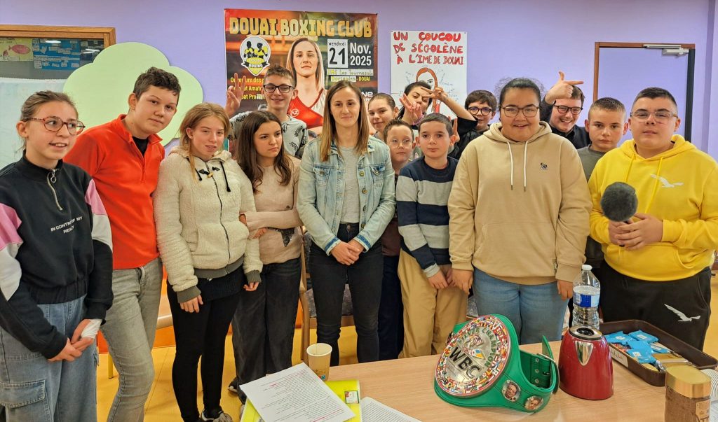 Rencontre avec la championne de boxe douaisienne, Ségolène Lefebvre