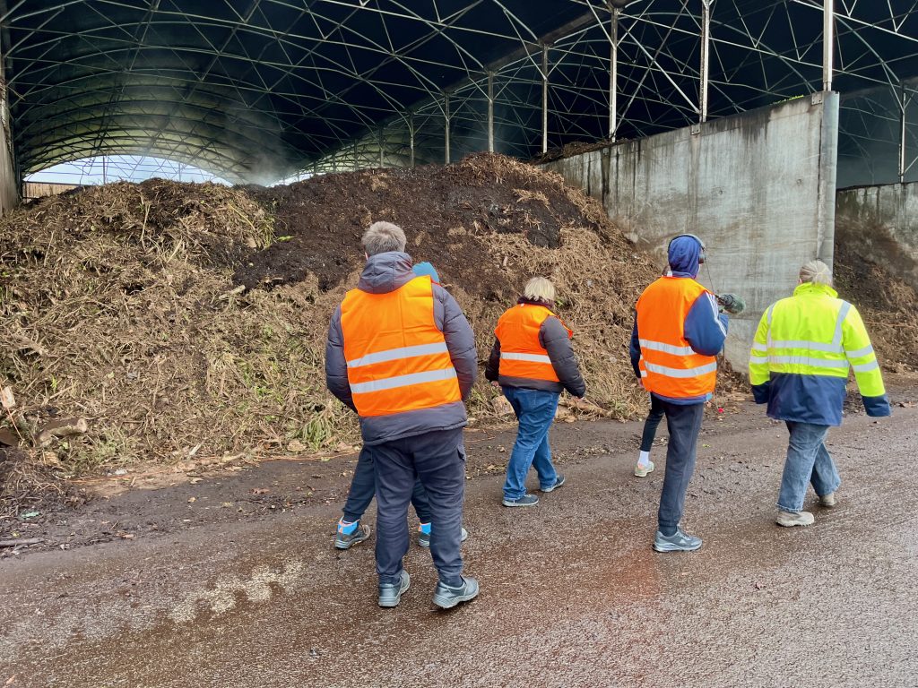 Visite du Centre de compostage de Vitry-en-Artois